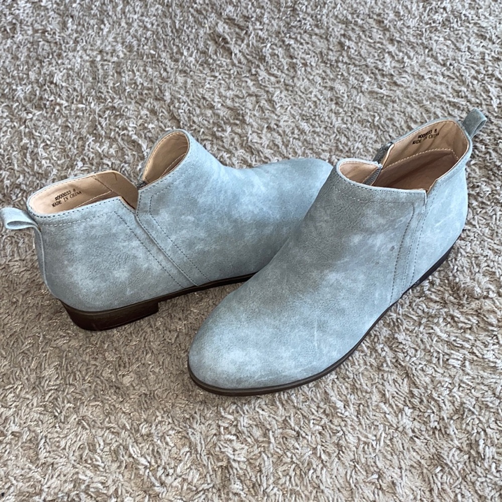 Gray Ankle Boots DSW Size 8